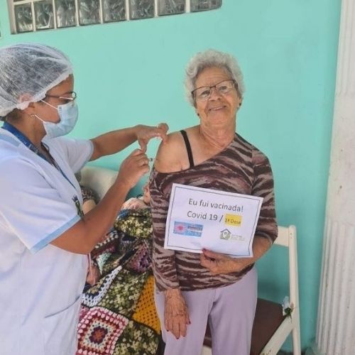 3 Dia de Vacinar Casa de repouso Riso Feliz I Santo André SP