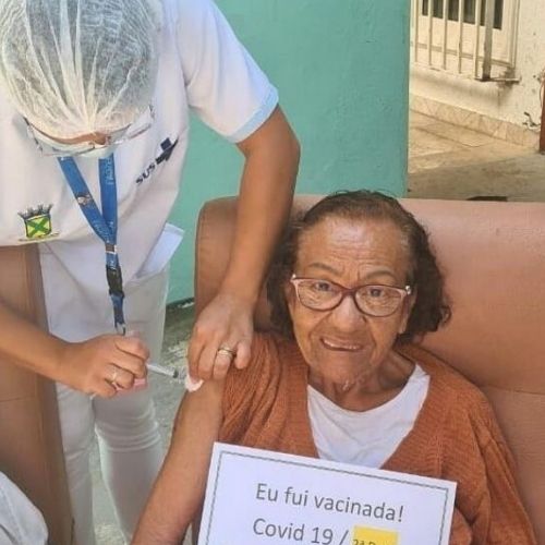 5 Dia de Vacinar Casa de repouso Riso Feliz I Santo André SP